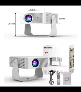 Proyector LED Android Blanco