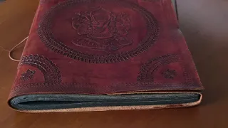 Álbum de fotos piel con papel algodón negro