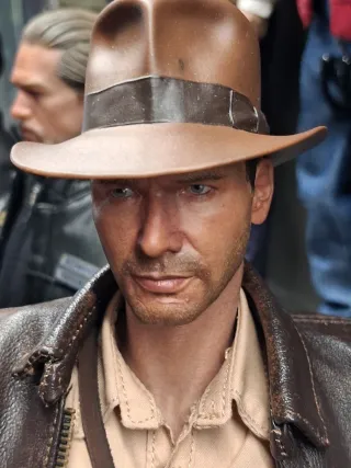 Cabeza Indiana Jones Hot Toys Inart sideshow