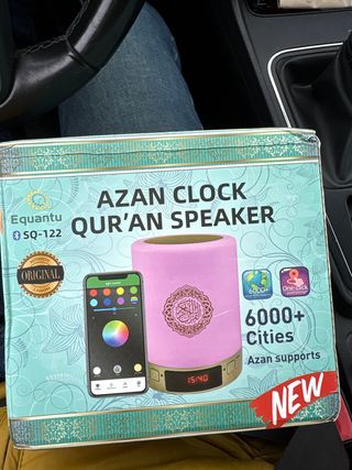 Altavoz Bluetooth Equantu SQ-112 Corán NUEVO