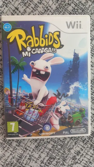 Lote 4 Juegos Wii: Rabbids, Ant Bully, Mario Strik