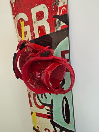 Tabla Snowboard Head Rush Rocka 153 + Fijaciones