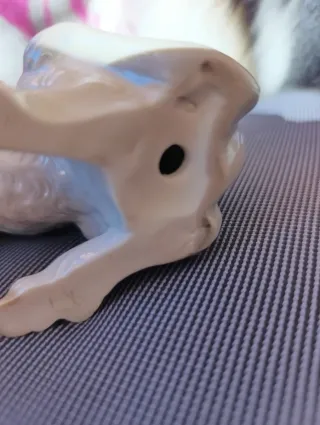 Burrito de porcelana antiguo 20cm