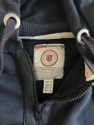 Sudadera Geographical Norway Azul