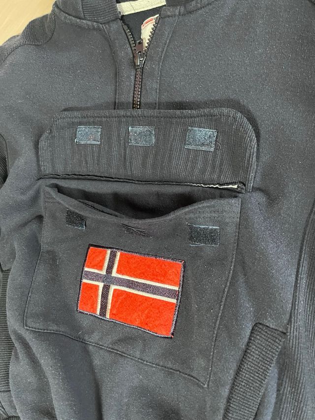 Sudadera Geographical Norway Azul