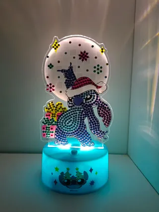 Lámpara LED Stitch Navideño Disney