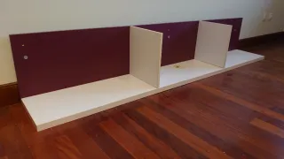Mueble de cama individual, supletoria y balda