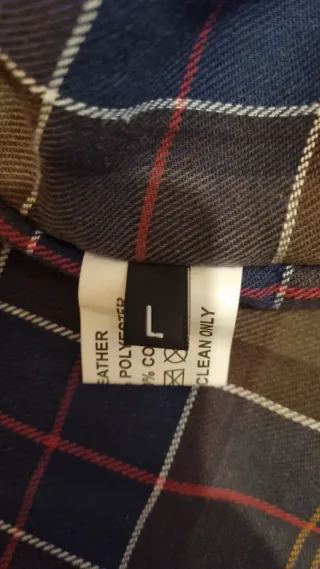 Chaqueta Barbour Bushman Cuero Negra