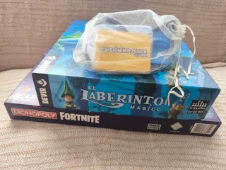 Lote 3 Juegos Monopoly Fortnite