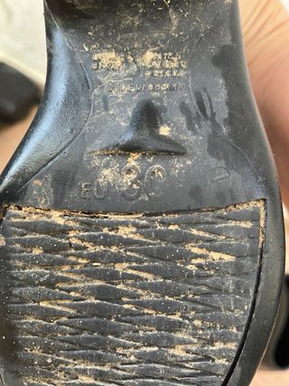 Botas de agua negras talla 30