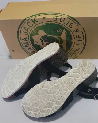 Sandalias Panama Jack Mujer Azul marino