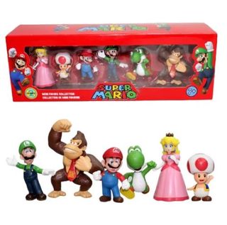 Pack Figuras Super Mario Bros
