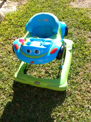 Tacatá para bebé color azul y verde