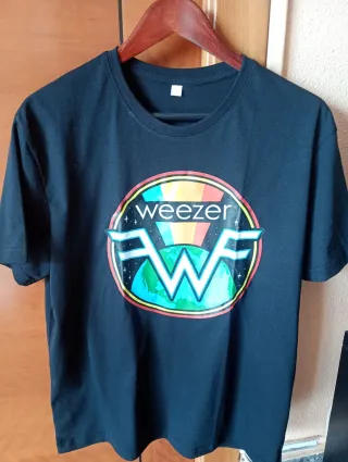 Camiseta algodón Weezer talla L