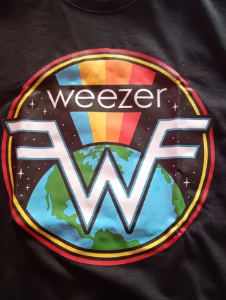 Camiseta algodón Weezer talla L