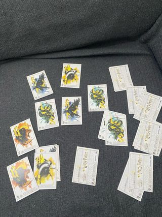 Lote Cartas Cromos Harry Potter Carrefour