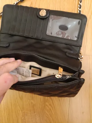 Bolso Cartera Guess Negro