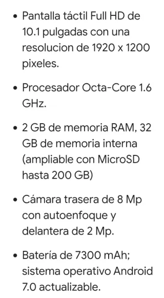 Tablet Samsung Galaxy A6