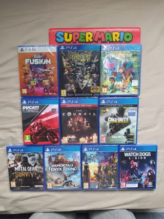 🆕-PRECINTADOS- Juegos de PlayStation 4