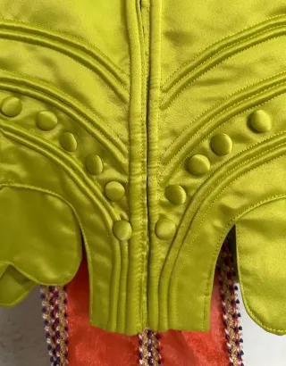 Traje de Fallera Morado Bordado