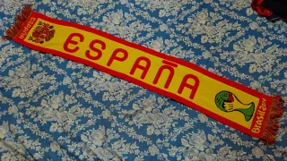 Bufanda España Mundial Brasil 2014