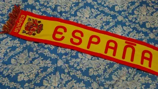 Bufanda España Mundial Brasil 2014