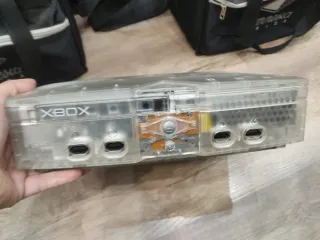 Xbox Clásica Transparente Edición Especial LEER
