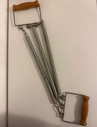 Espansore toracico con manici in legno