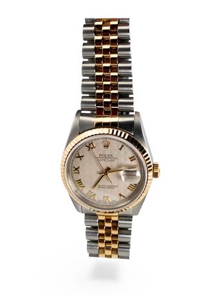 Rolex Datejust Ivory Pyramide 36mm Acero-Oro