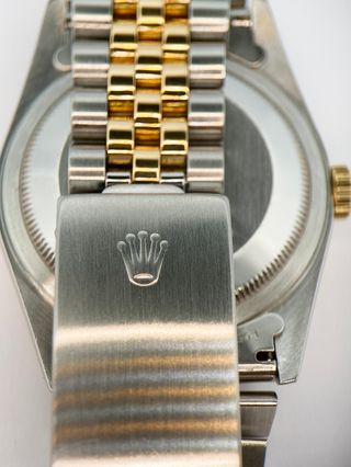 Rolex Datejust Ivory Pyramide 36mm Acero-Oro