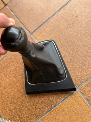 Funda y pomo palanca cambio Seat Leon original