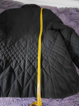 Chaquetón acolchado negro