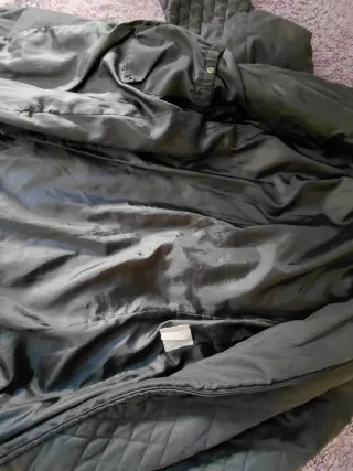 Chaquetón acolchado negro