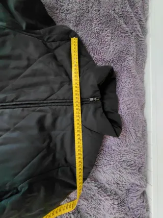Chaquetón acolchado negro