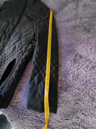 Chaquetón acolchado negro