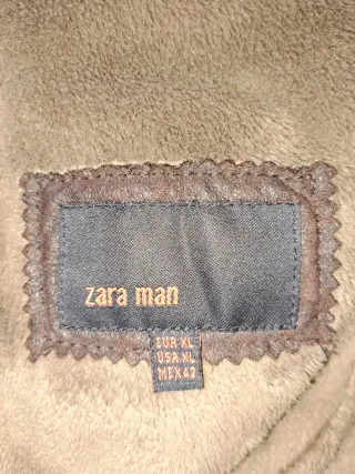 Chaqueta Zara Hombre Marrón