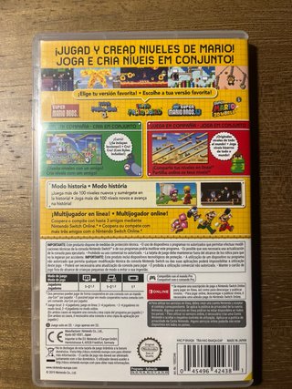 Super Mario Maker 2 Nintendo Switch.