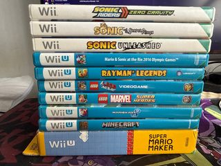 Pack Juegos Wii y Wii U