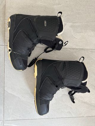 Botas Salomon Snowboard Quicklace Negras Talla