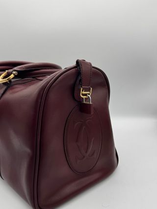 Bolso de viaje Cartier Rojo