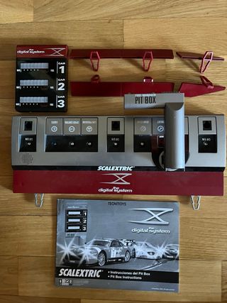 Scalextric Pit Box Digital System. Completo