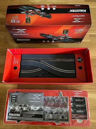 Scalextric Pit Box Digital System. Completo