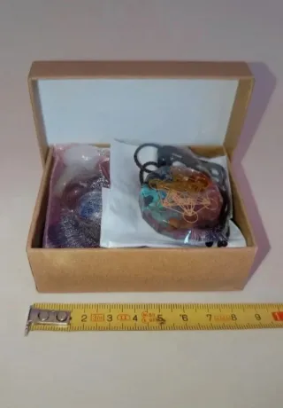 Set 7 Pietre Chakra + Collana Energia Yoga Reiki