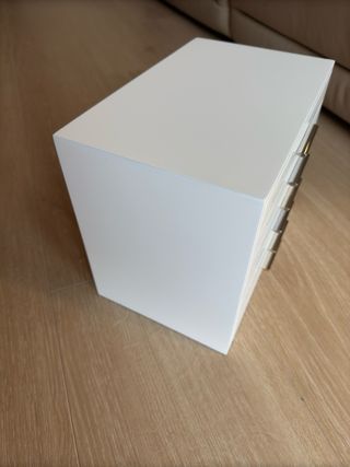 Organizzatore gioielli in legno bianco