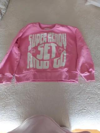 Conjunto deportivo niña rosa 6-7 años