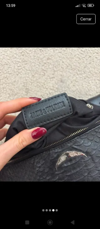 Bandolera Zadig & Voltaire Negra