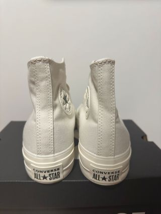 Converse Chuck Taylor Plataforma blanca