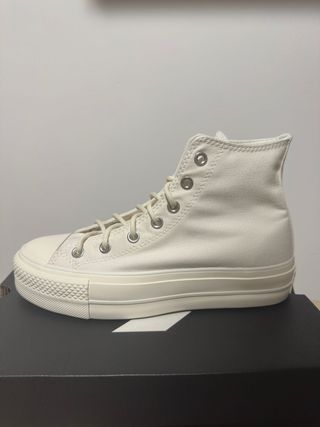 Converse Chuck Taylor Plataforma blanca