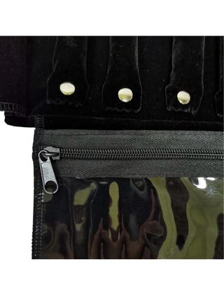 Organizzatore pieghevole per gioielli nero