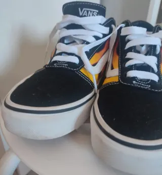 Zapatillas Vans Old Skool Flames.